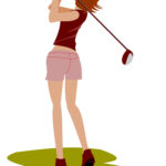 【画像】女子ゴルフってあんな短いミニスカート履く必要あるか？