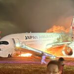 【悲報】羽田空港でJAL機と海保機が衝突事故！！！！！！！！